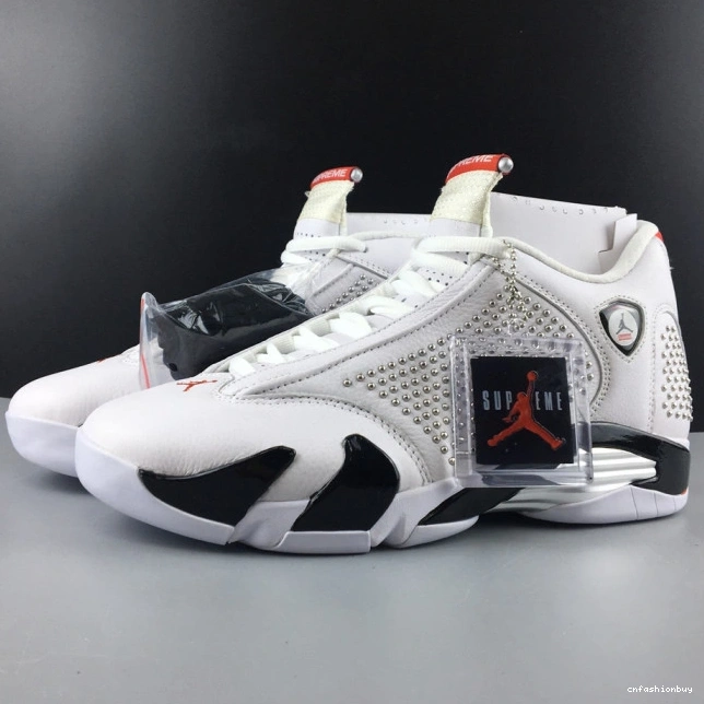 Retro BV7630-106 Jordan 14 White Air 1124